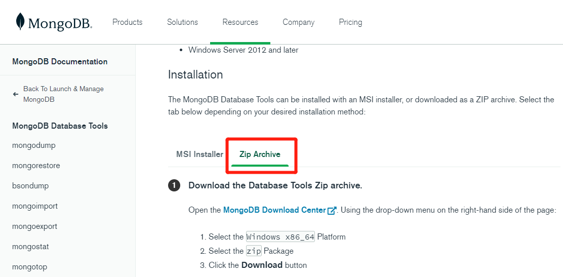 install_db_tools_zip_archive