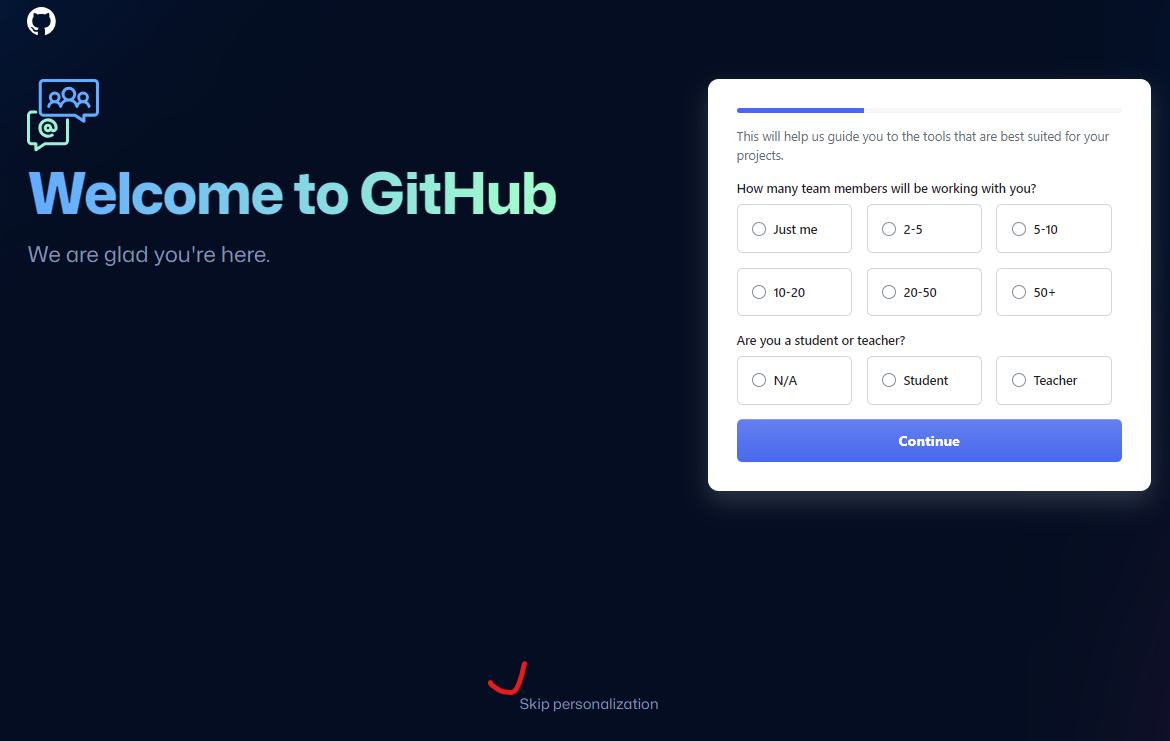 github_welcome_page